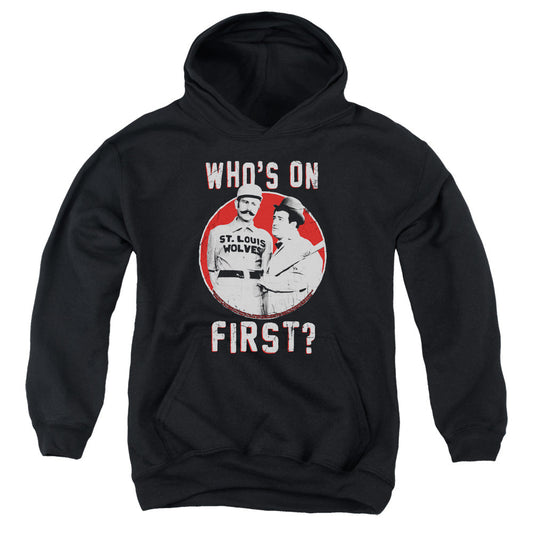 Abbott & Costello First Kids Youth Hoodie Black Officially Licensed