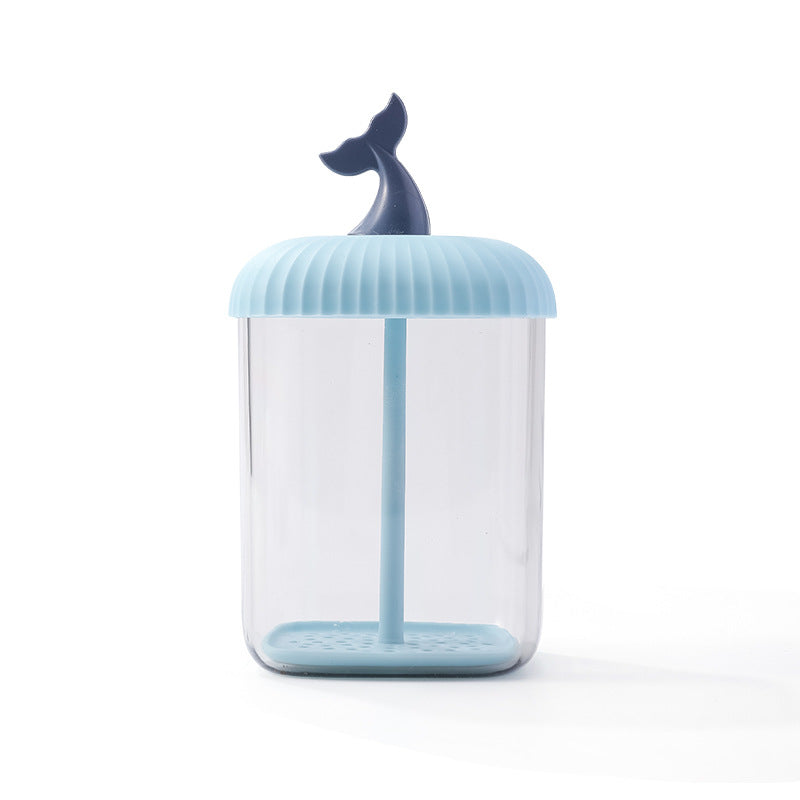 Cute Bubbler Manual Foaming Facial Cleanser Bubbler Portable Press Shampoo Bubbler