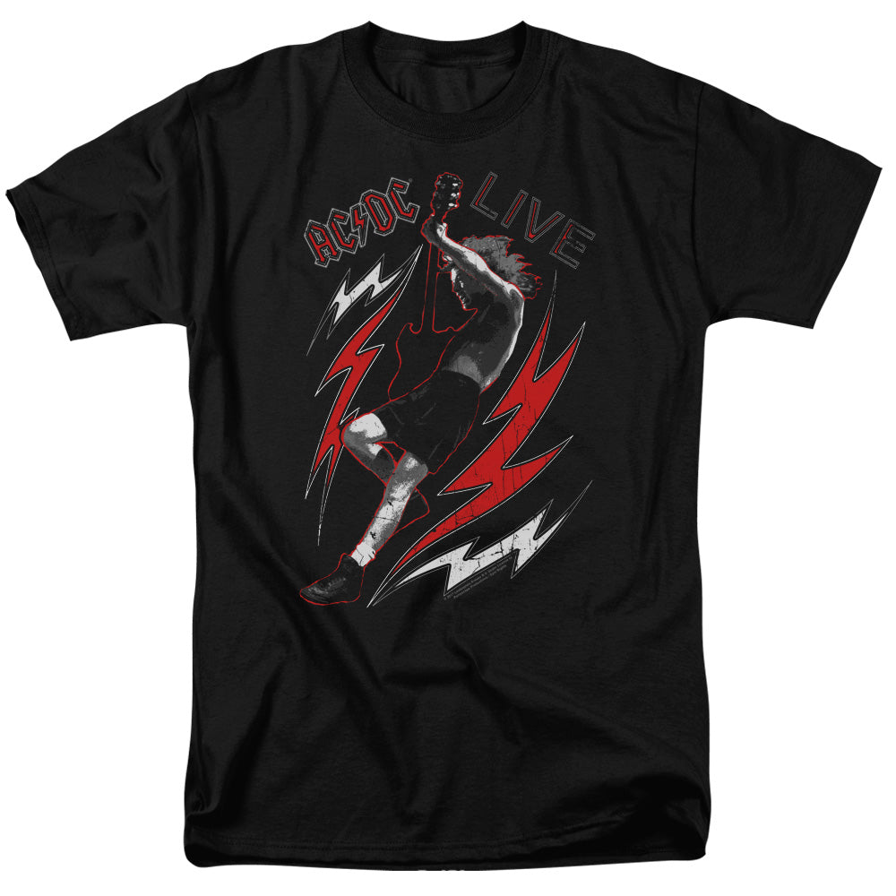 AC/DC Live Mens T Shirt Black Officially Licensed