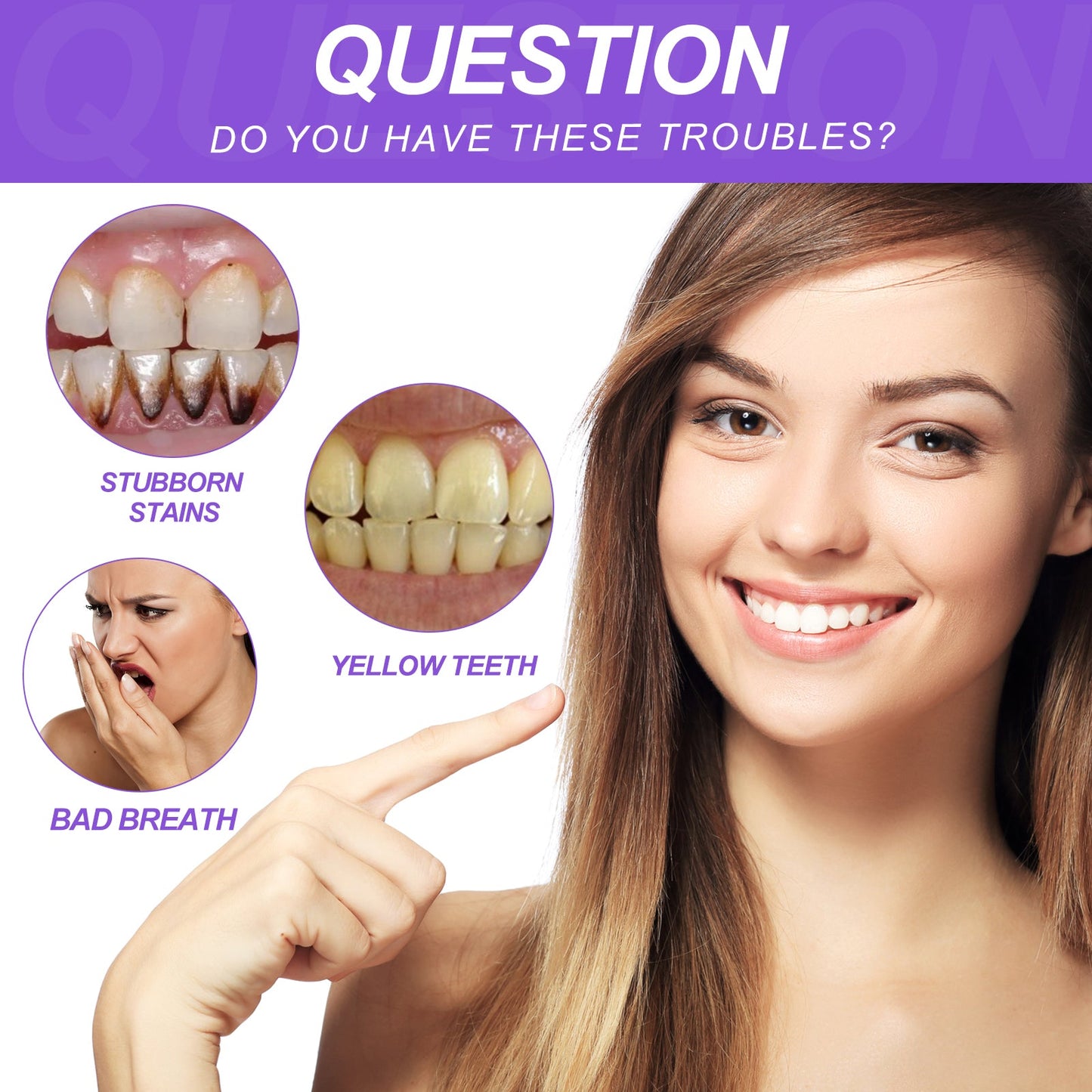 Teeth Whitening Serum, Cleans Teeth And Tartar, Freshens Breath, Protects Gums And Brightening Teeth Essence