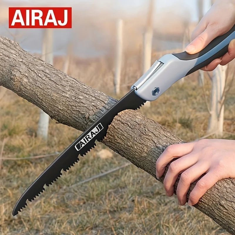AIRAJ Folding Saw Woodworking Folding hacksaw Multifunction Cutting Wood Sharp Camping Garden Prunch Saw Tree Chopper Knife Hand - THOOBO!