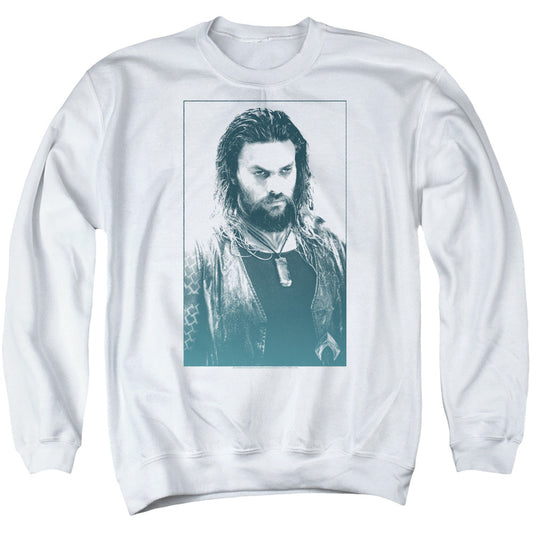 Aquaman Movie Salt Of The Sea Mens Crewneck Sweatshirt White Officially Licensed