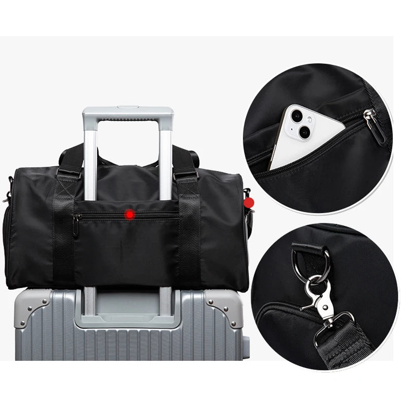 StormCore Duffle — Waterproof Oxford Gym & Travel Bag With Shoe Compartment & Wet Pocket