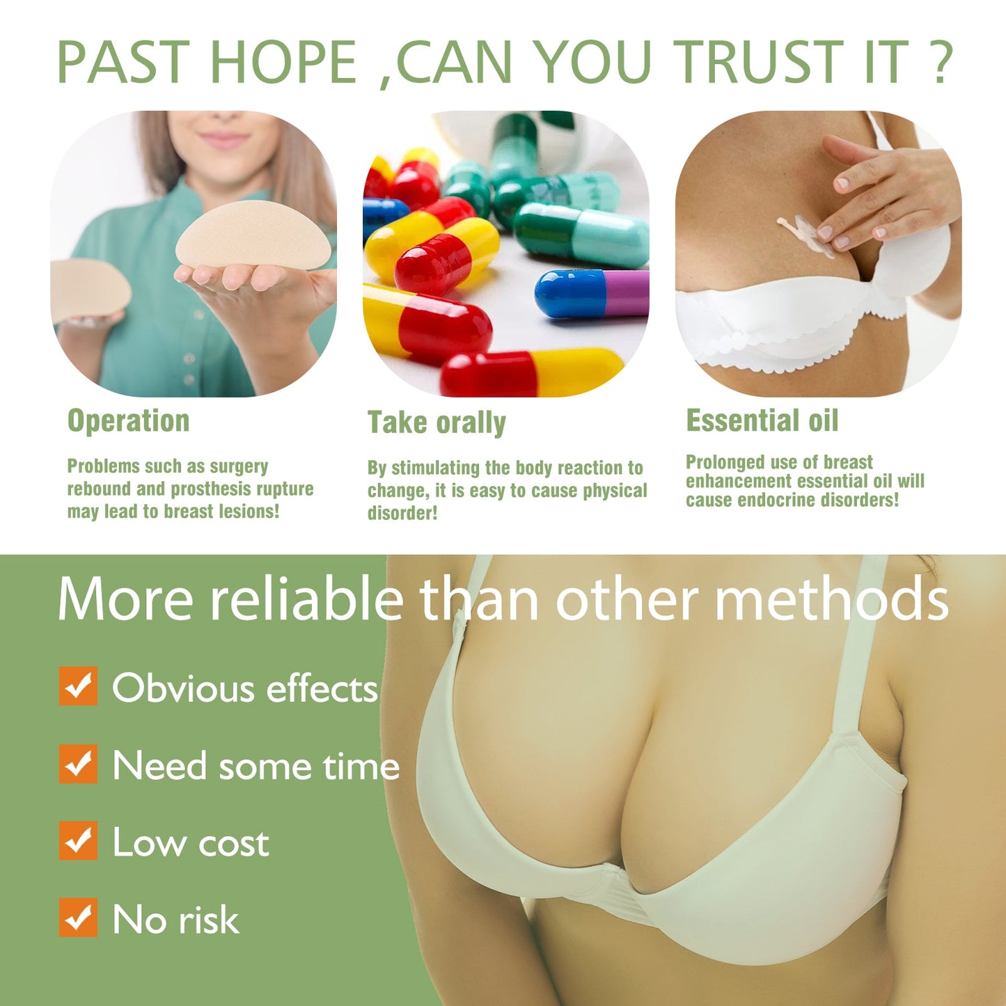 Breast Enhancement, Postpartum Breast Relaxation Firming And Lifting Firm Plump Breast Care Massage Cream