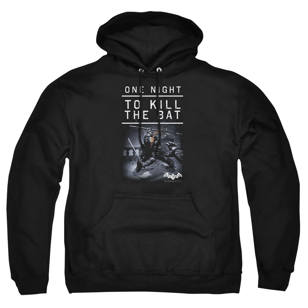 Batman Arkham Origins One Night Mens Hoodie Black Officially Licensed