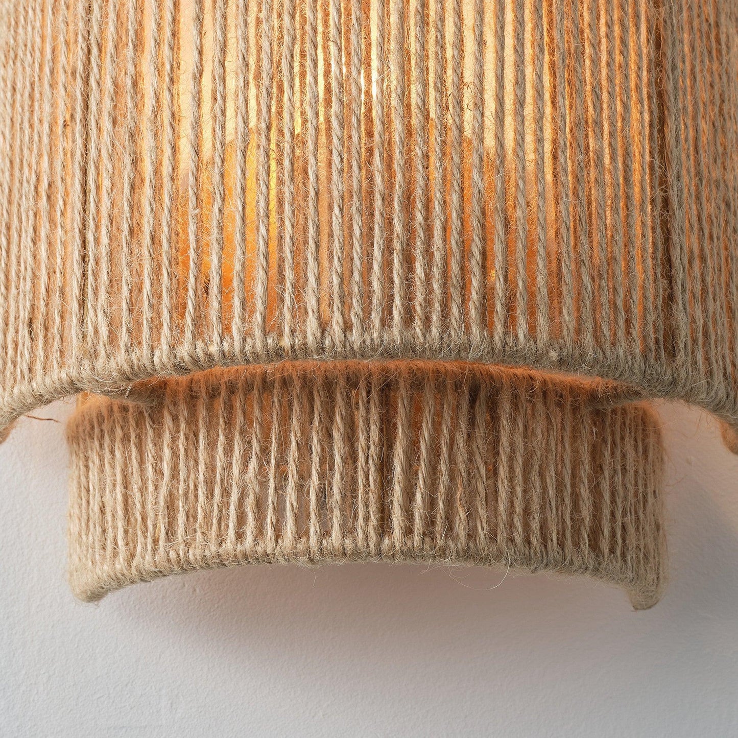 1-Light Farmhouse Rattan Wall Sconce Lighting