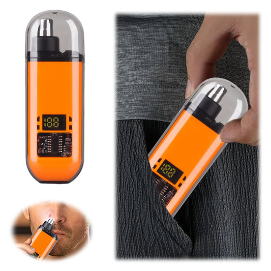 Electric Nose Hair Trimmer USB Charging Nose And Ear Hair Trimmer Portable Electric Nose Hair Clipper Quick Charging For Men