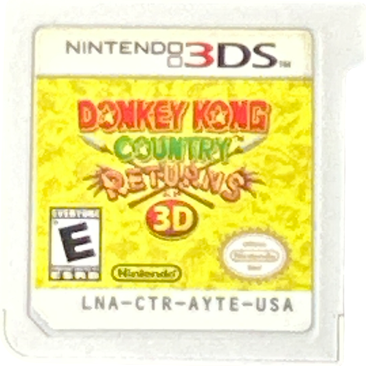 Donkey Kong Country Returns 3D - Nintendo 3DS
