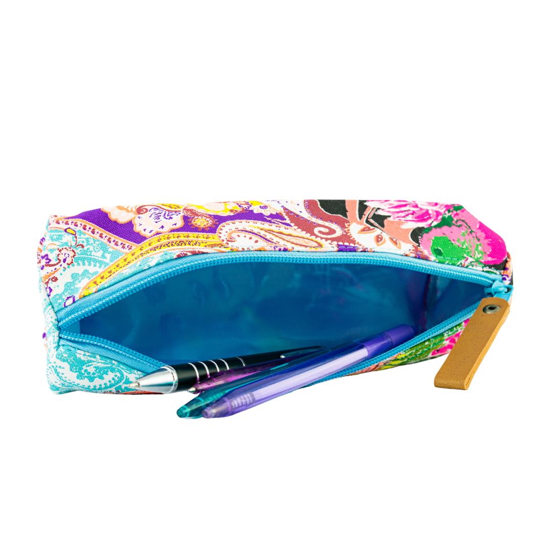 Frida Kahlo Printed Pencil | Brush Boho Colorful Case - Thailand