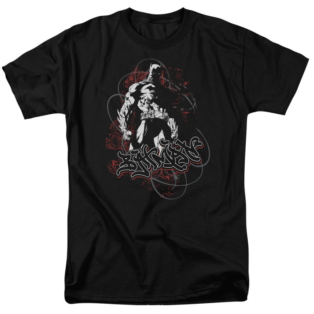 Batman Urban Gotham Mens T Shirt Black Officially Licensed