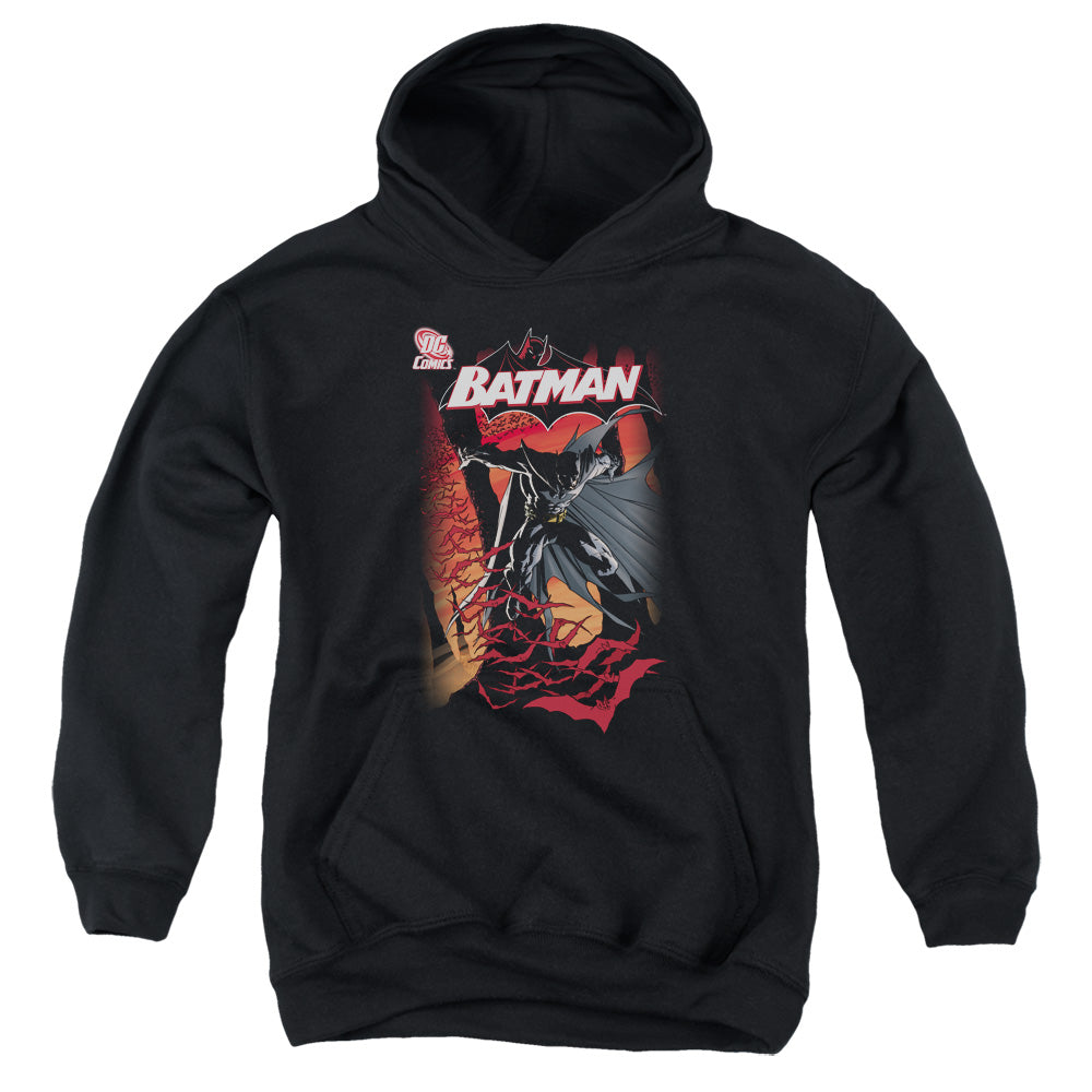 Batman #655 Cover Kids Youth Hoodie Black Officially Licensed
