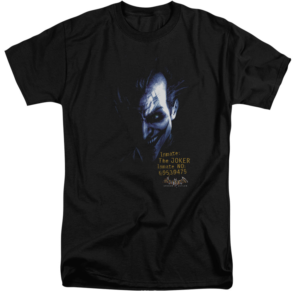 Batman Aa Arkham Joker Mens Tall T Shirt Black Officially Licensed