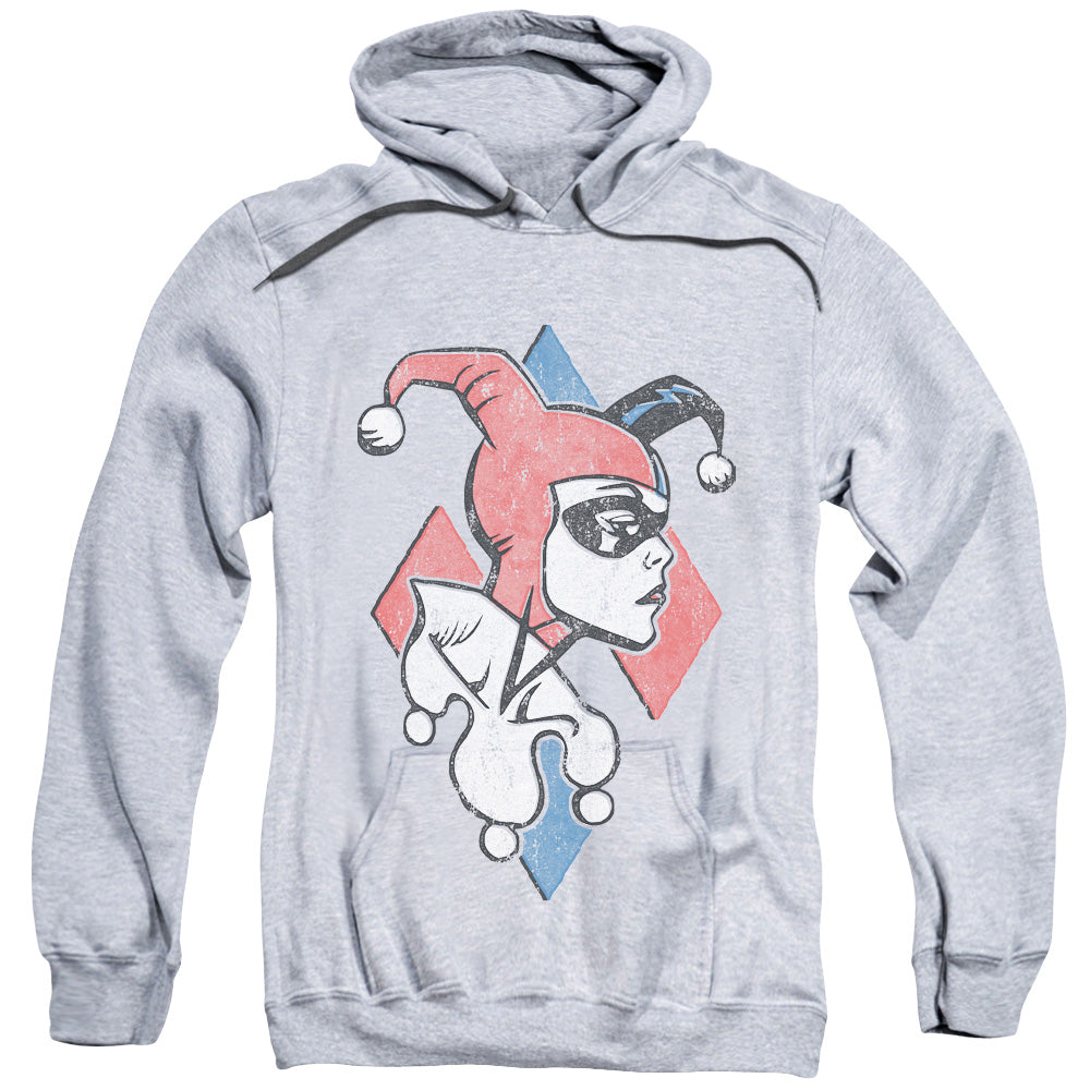 Batman Profiling Mens Hoodie Athletic Heather Officially Licensed