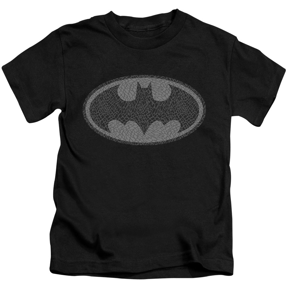 Batman Elephant Signal Juvenile Kids Youth T Shirt Black Officially Licensed