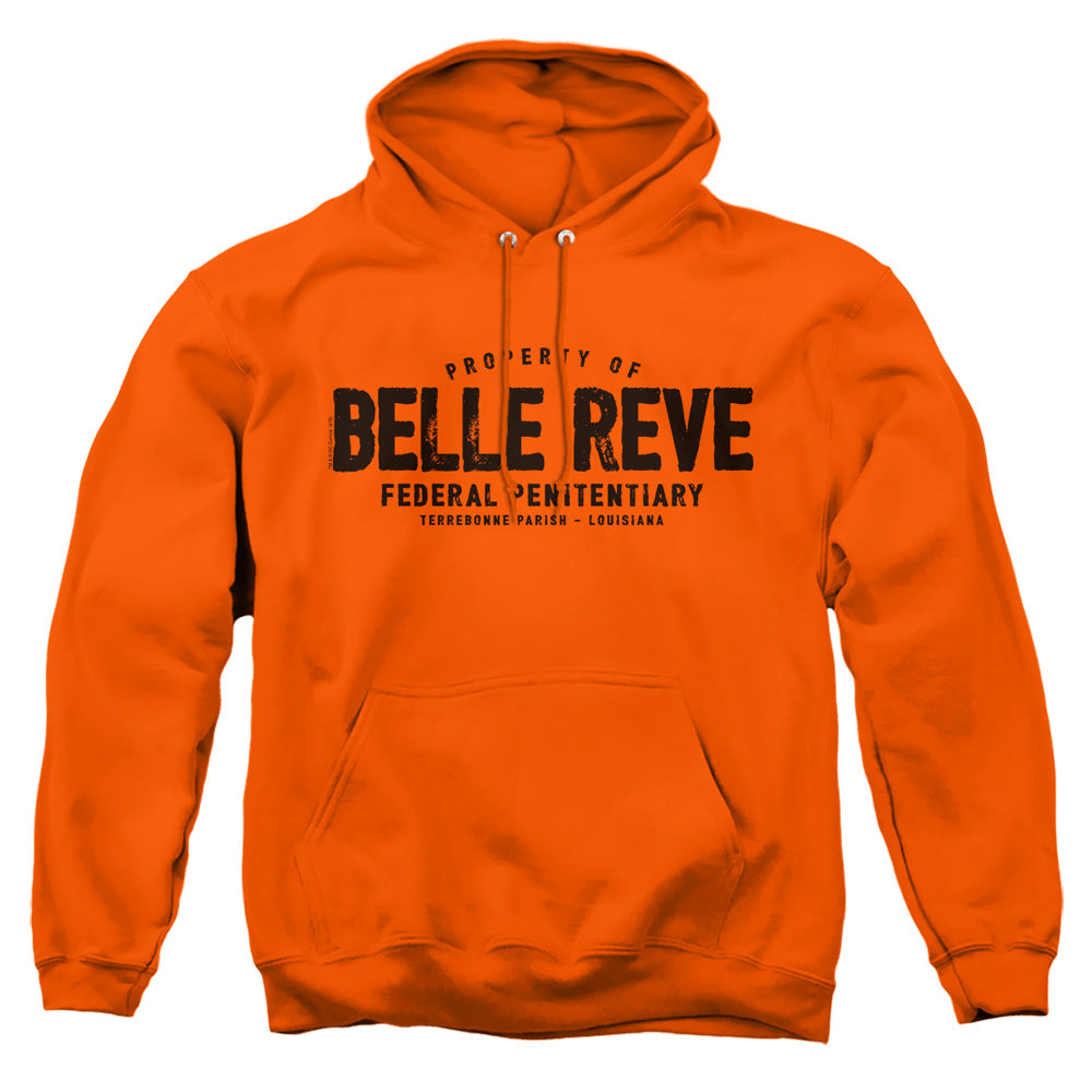 Batman Belle Reve Mens Hoodie Orange Officially Licensed