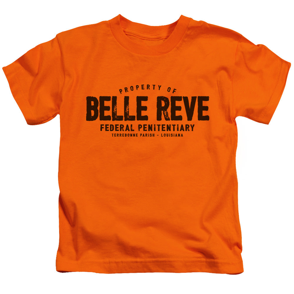 Batman Belle Reve Juvenile Kids Youth T Shirt Orange Officially Licensed