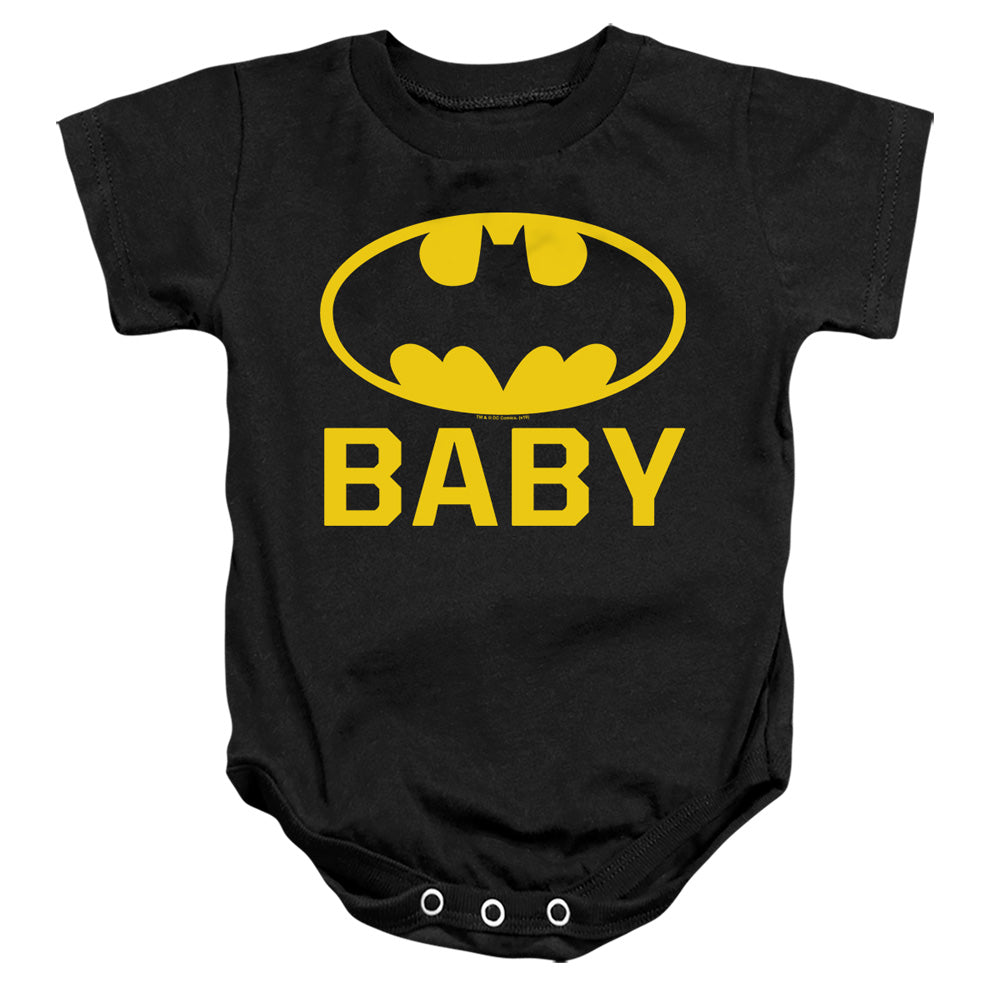 Batman Bat Baby Infant Baby Snapsuit Black 24mos Officially Licensed
