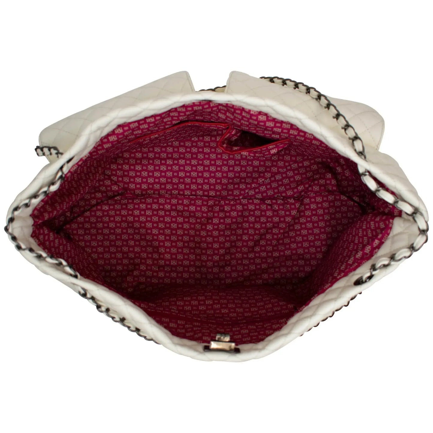 Diana Quilted Vegan Leather Weekender Duffel Bag