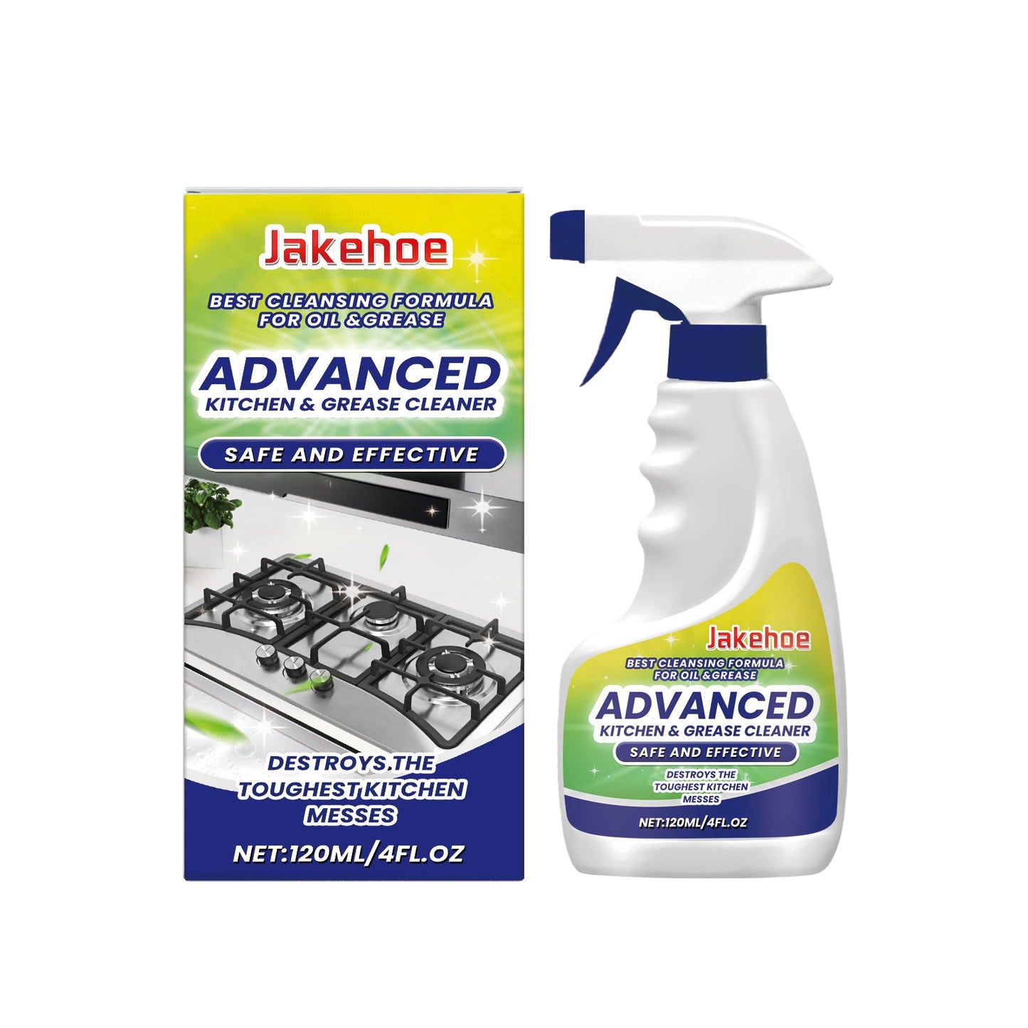 Kitchen Cleaner Oil Cleaning Gentle Home Care Cooktop Degreasing Foam Type