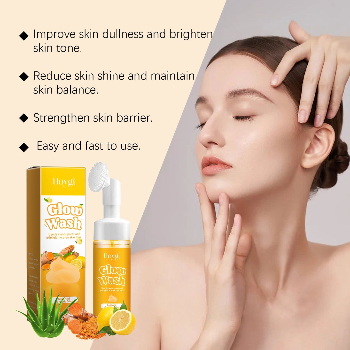 Turmeric Cleanser Gently Cleanses Pores And Improves Skin Quality