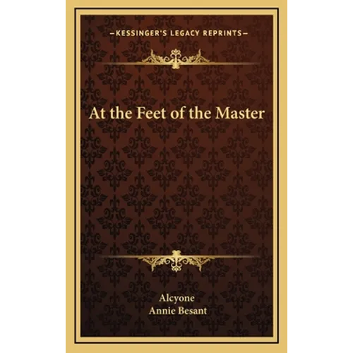 At the Feet of the Master