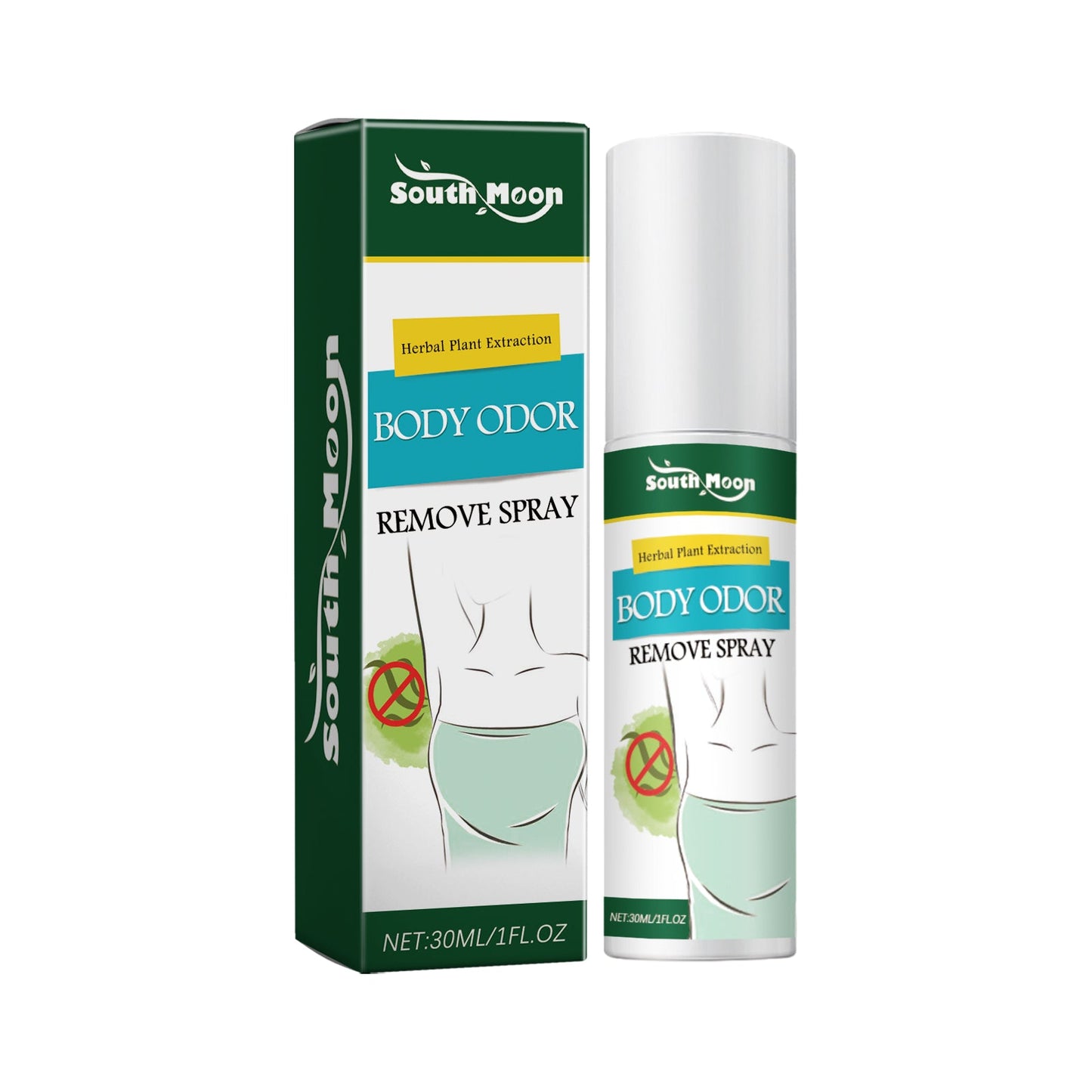 Body Odor Remove Spray, Refreshing Underarm Antiperspirant Deodorant Long-Lasting Fragrance Spray