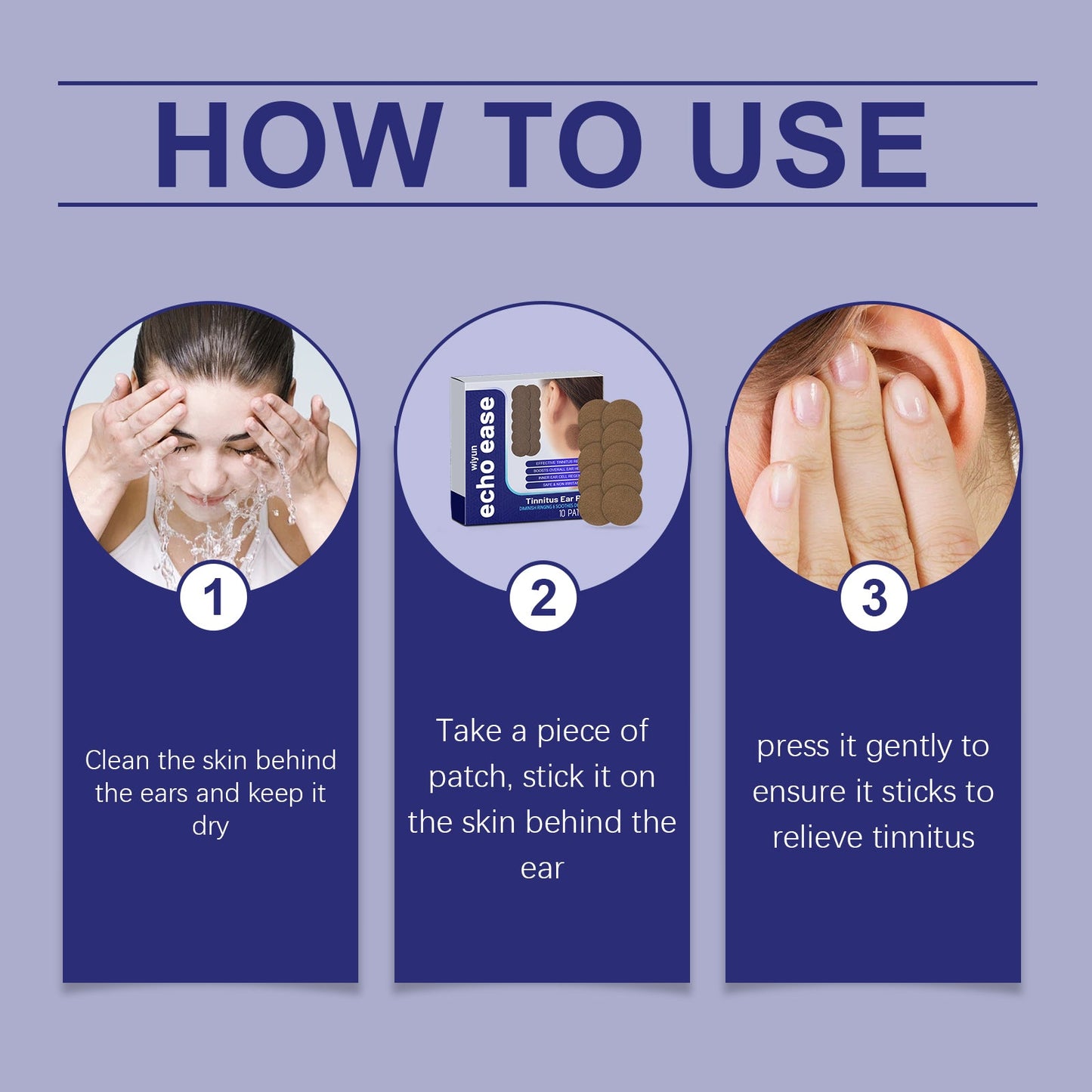 Ear Care Patch Soothing Ear Comfort Gentle Repair External Ear Acupoint Body Care Patch