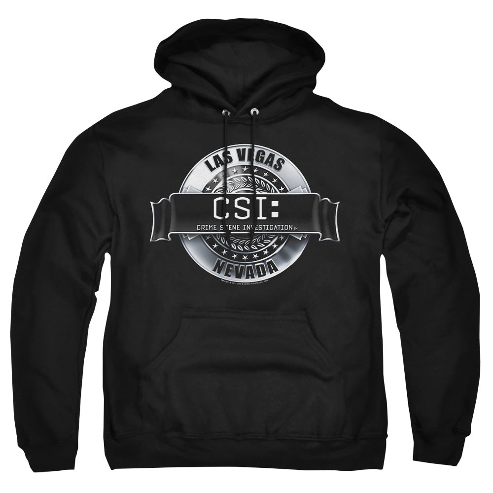Csi Rendered Logo Mens Hoodie Black Officially Licensed