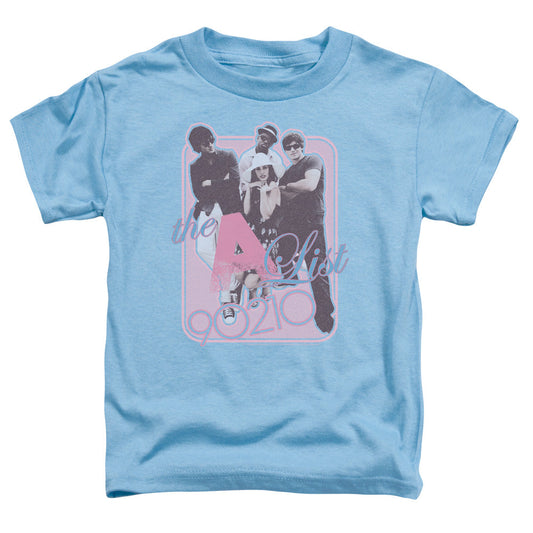90210 the a List Toddler Kids Youth T Shirt Carolina Blue Officially Licensed