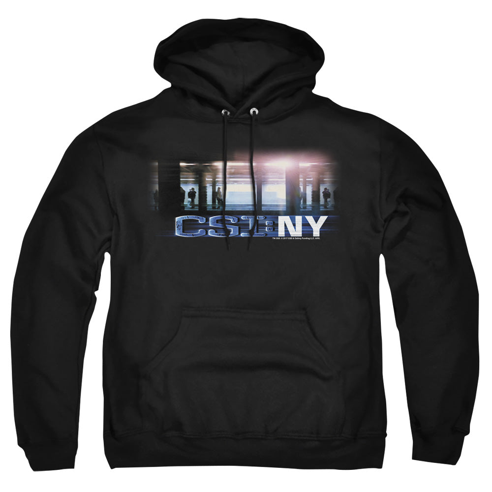 Csi New York Subway Mens Hoodie Black Officially Licensed