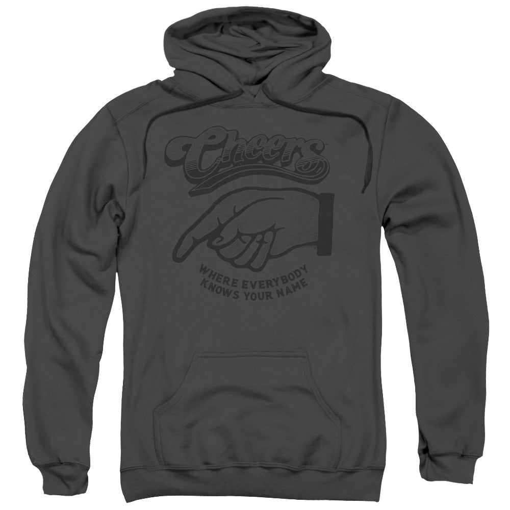 Cheers The Standard Mens Hoodie Charcoal Officially Licensed