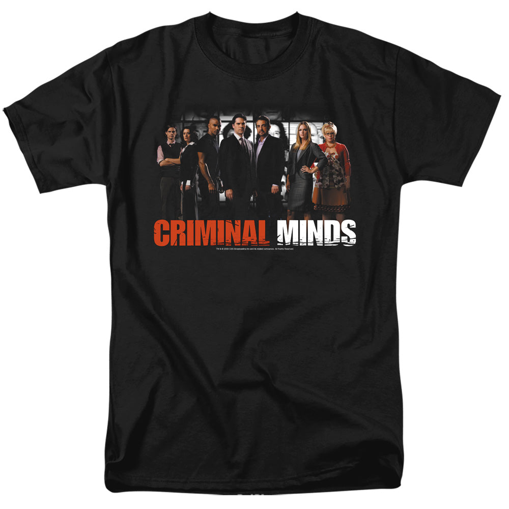 Criminal Minds The Brain Trust Mens T Shirt Black Officially Licensed
