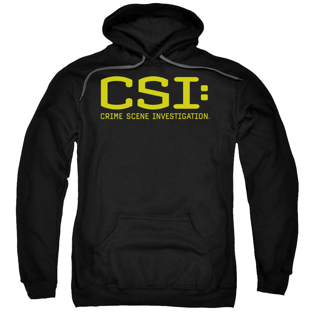 Csi Logo Mens Hoodie Black Officially Licensed