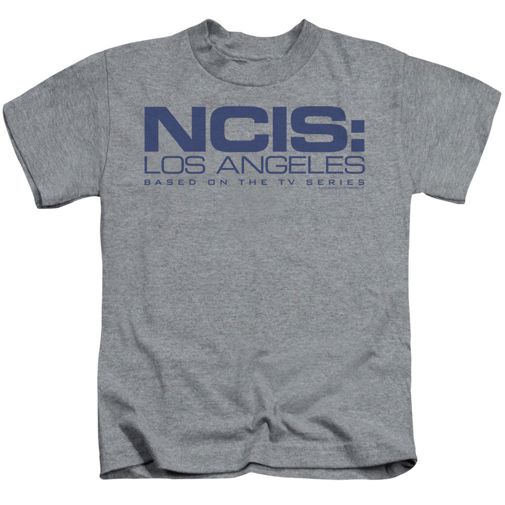 Ncis La Logo Juvenile Kids Youth T Shirt Athletic Heather Officially Licensed
