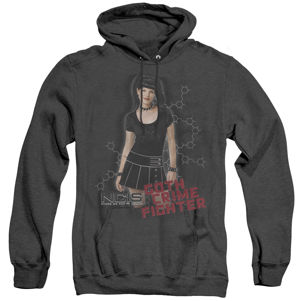 Ncis Goth Crime Fighter Heather Mens Hoodie Black Officially Licensed