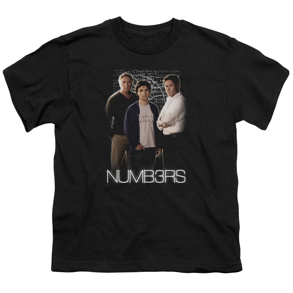 Numbers Equations Kids Youth T Shirt Black Officially Licensed