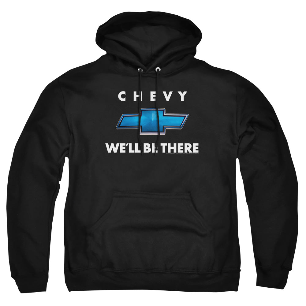 Chevrolet Well Be There Mens Hoodie Black Officially Licensed