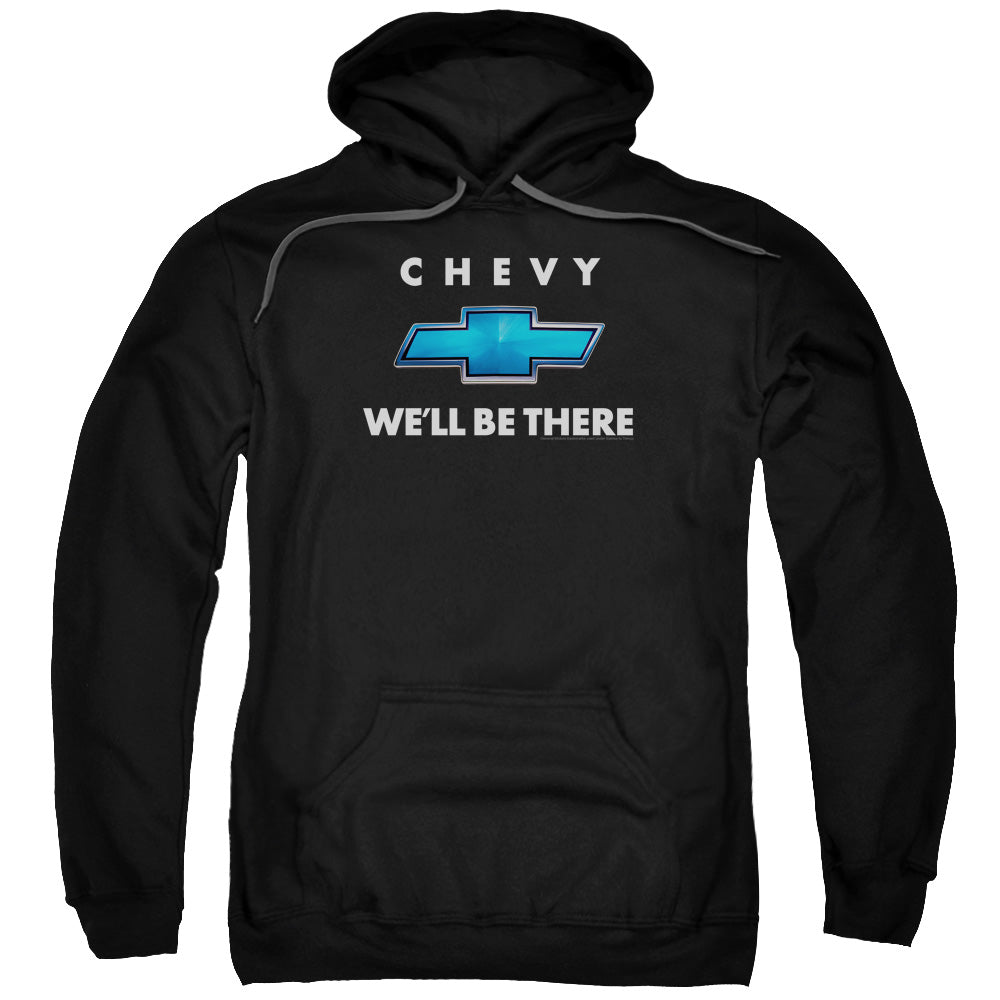 Chevrolet Well Be There Mens Hoodie Black Officially Licensed