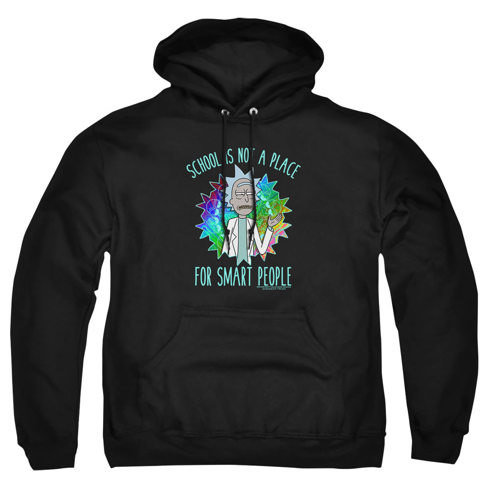 Rick And Morty School Mens Hoodie Black