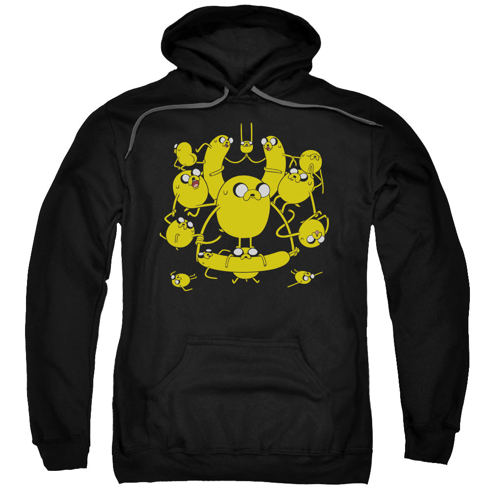 Adventure Time Jakes Mens Hoodie Black Officially Licensed