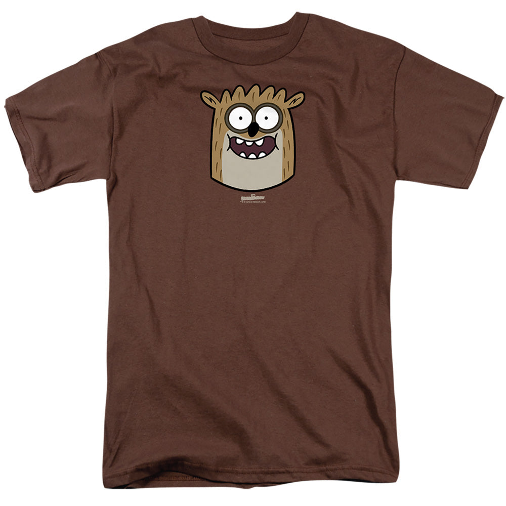 The Regular Show Rigby - S S Adult 18 1 - Coffee - Lg