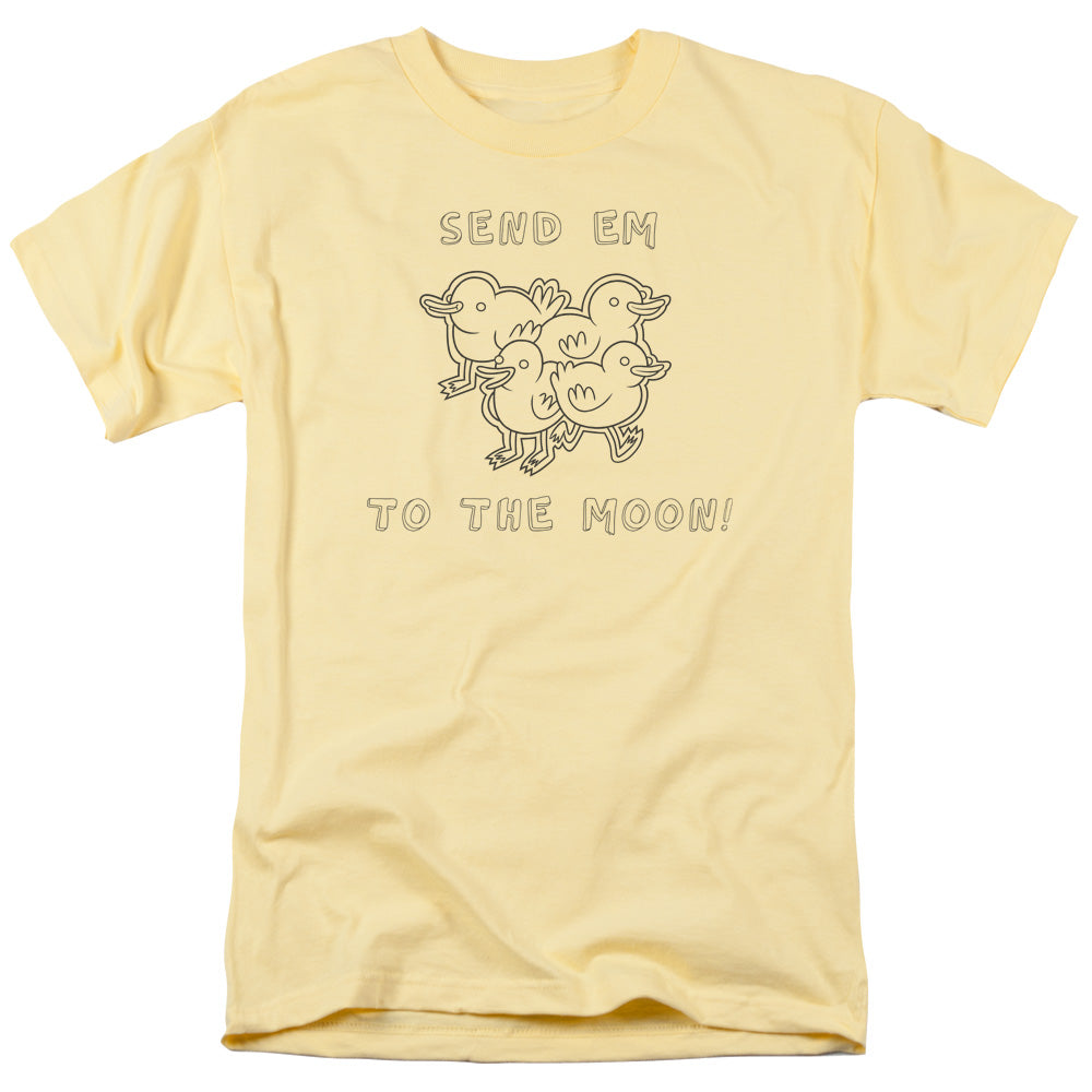 Regular Show Baby Ducks Mens T Shirt Yellow Officially Licensed