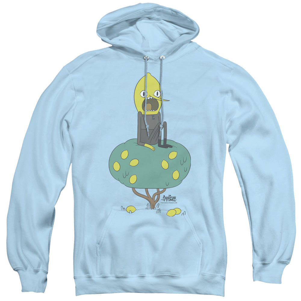 Adventure Time Lemongrab Mens Hoodie Light Blue Officially Licensed