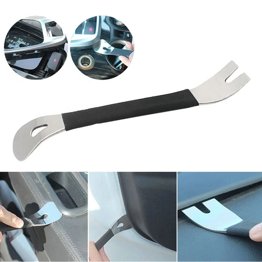 Car Audio Disassembly Tool Stainless Steel PryClip Rocker Crowbar Bar Door Panel Disassembly Pry Panel Interior - THOOBO!
