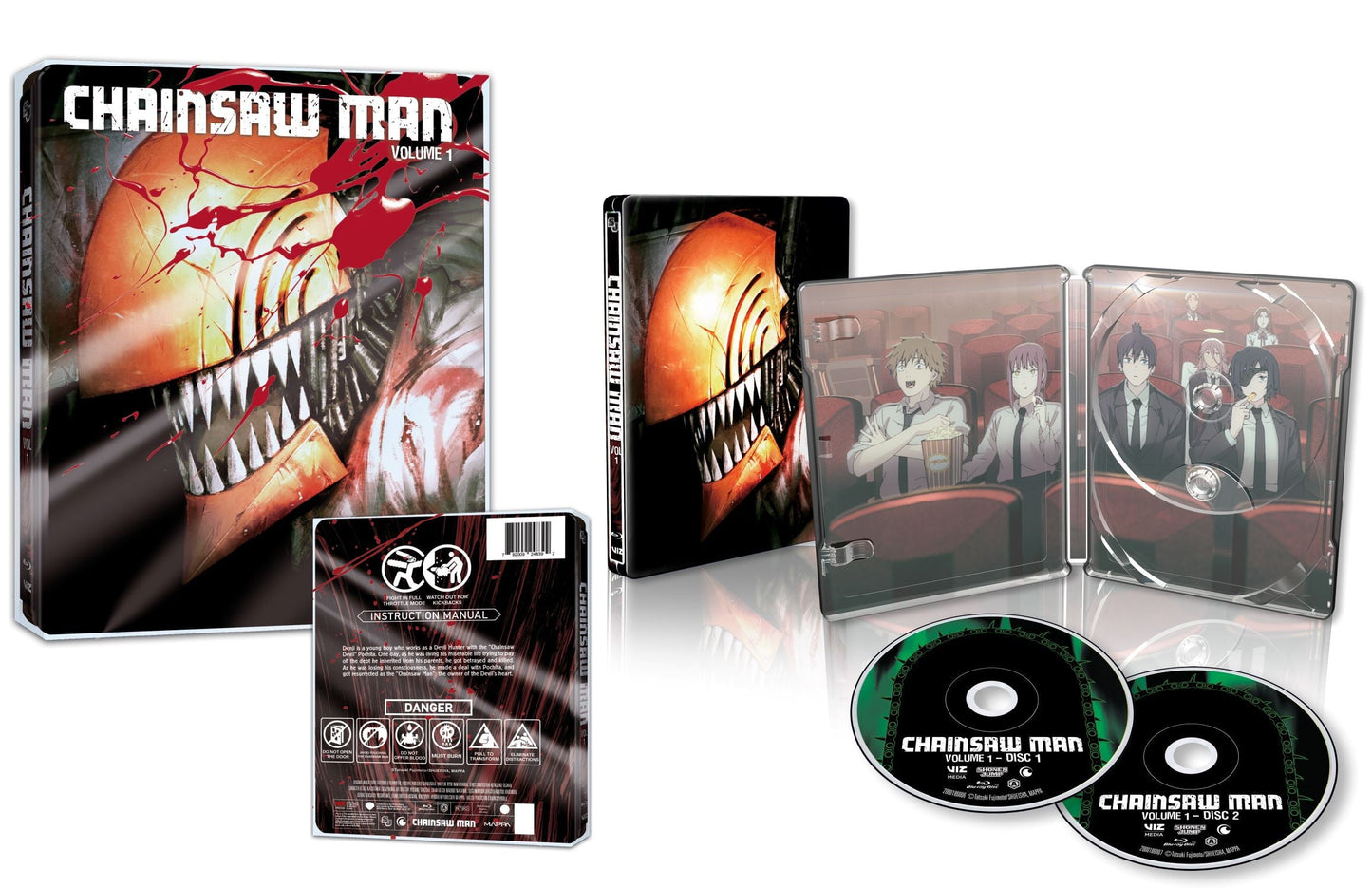 Chainsaw Man: Season 1 - Limited Edition Steelbook (Blu-ray)