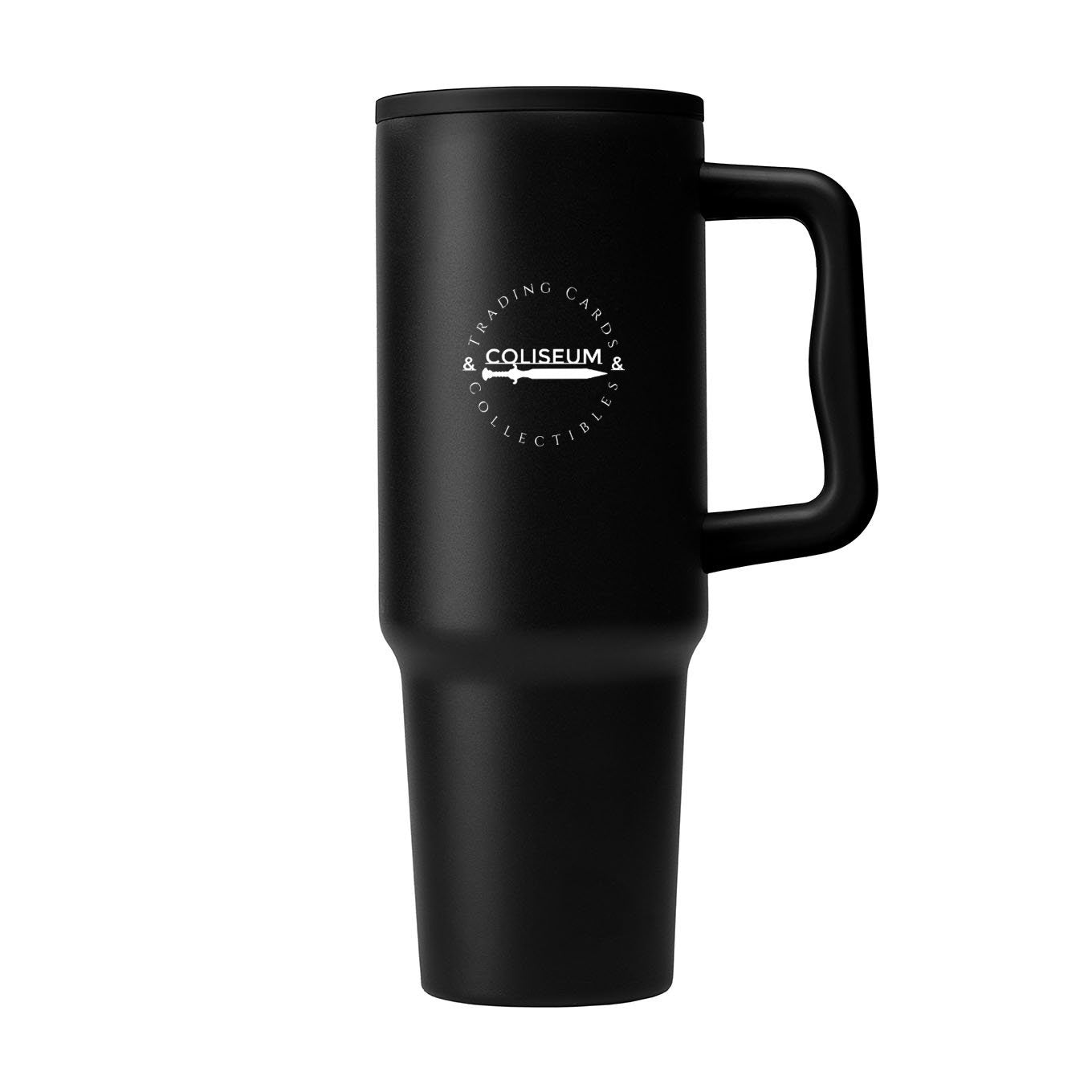 Stainless Steel Double-Wall Tumbler with Straw – 40 oz.