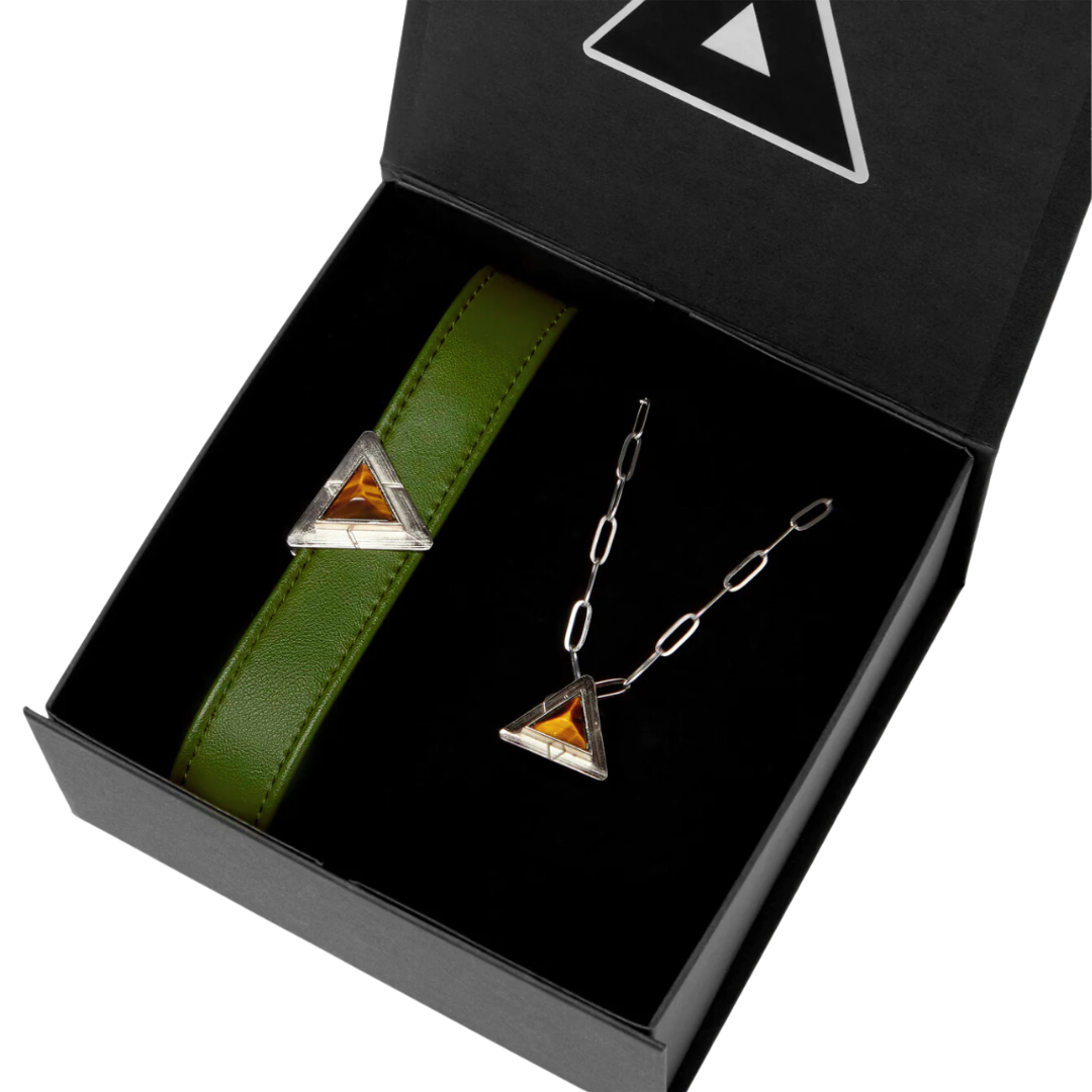 Olive Tiger Match Your Pet Gift Box Set