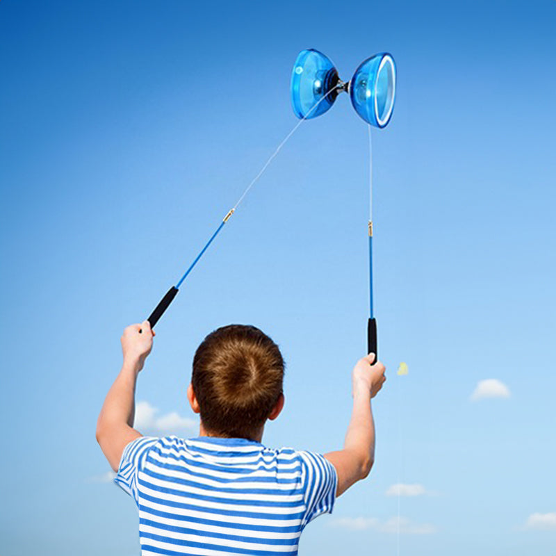 Chinese Portable Diabolo Set – All-Age Fitness for Indoor/Outdoor Agility