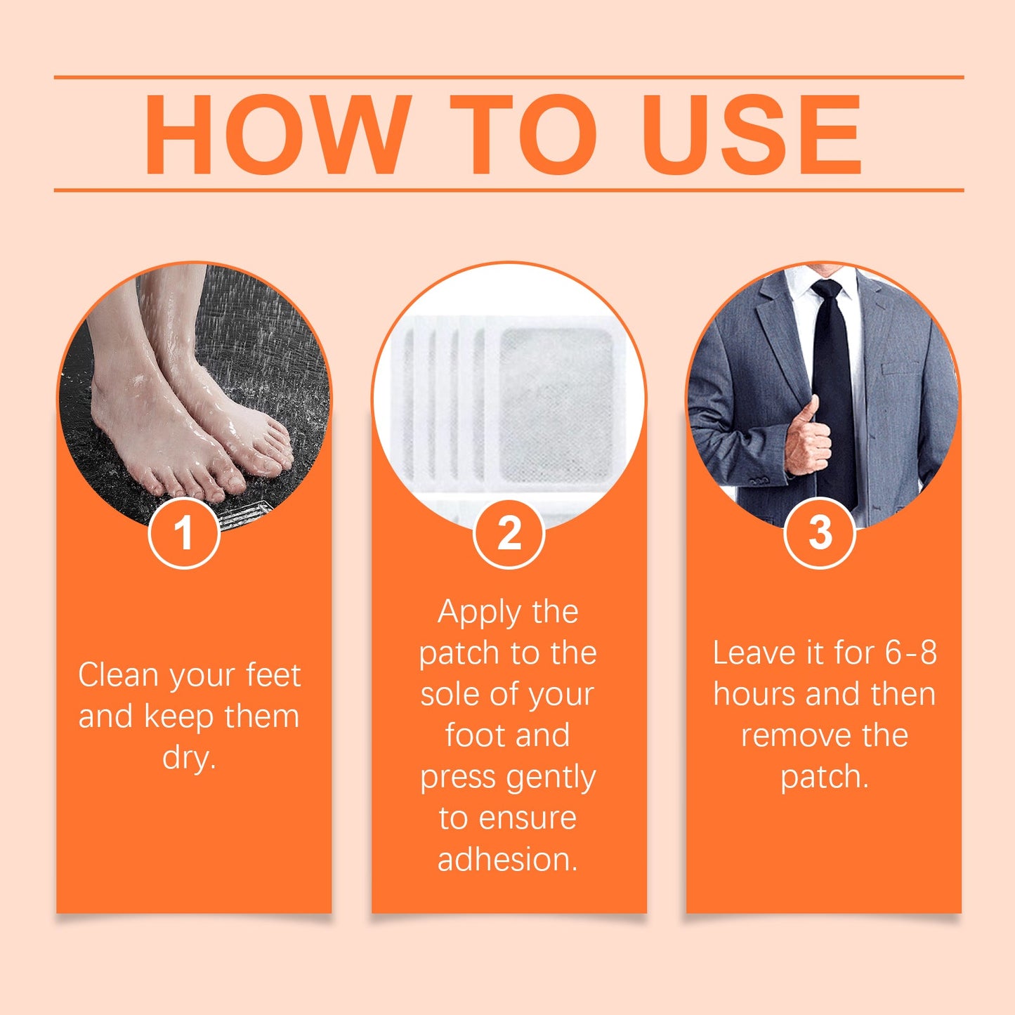 Body Care Foot Pads Relieve Discomfort Daily Foot Massage Moisturizing Repair Foot Pads