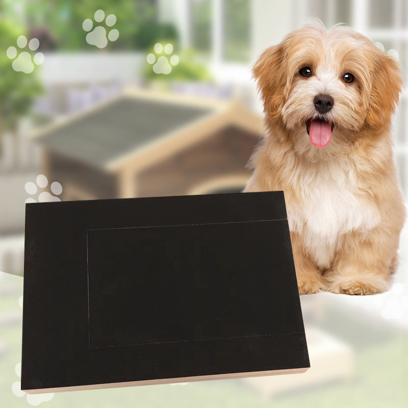 Wooden Retractable Pet Nail Scratcher and Grooming Board for Cats and Dogs